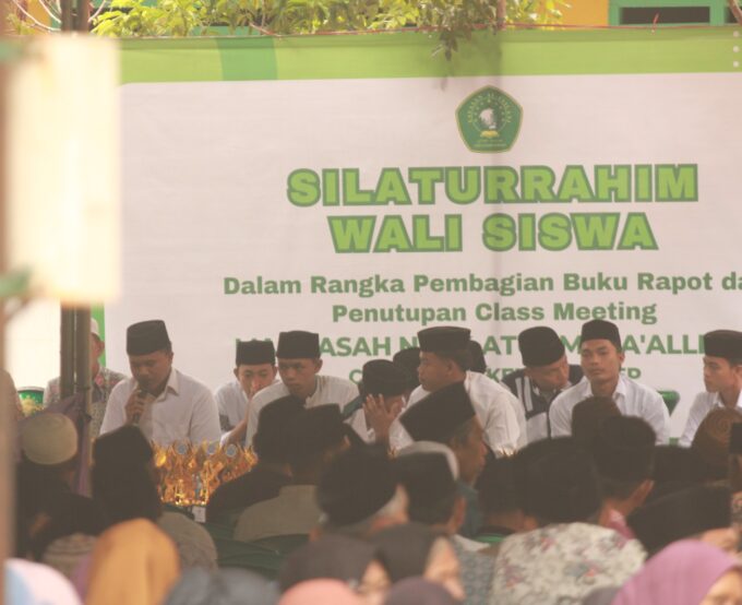 Mutiara Nasy-Mut, Banjari MA Nasy-atul Muta’allimin Tampil Memukau di Acara Silaturahmi Wali Siswa