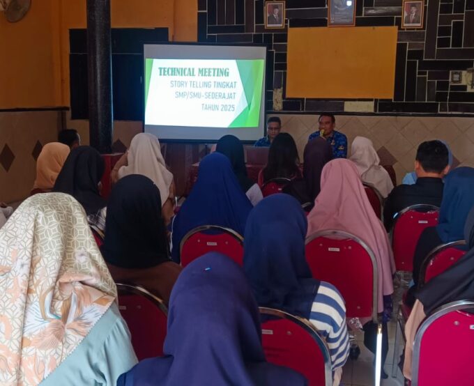 Hadiri Technical Meeting, Tiga Siswa MA Nasymut Siap Berlaga di Lomba Story Telling