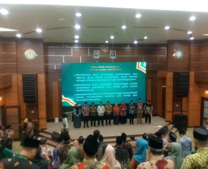 Kepala MA Nasy-atul Muta’allimin Hadiri Seminar Peningkatan Tata Kelola dan Kesejahteraan Guru Madrasah di UIN Sunan Ampel Surabaya