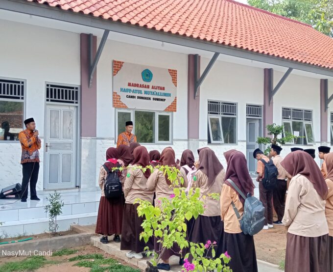 Apel Persiapan Ujian Madrasah Digelar, Siswa MA Nasy-atul Muta’allimin Diminta Maksimal Hadapi Ujian