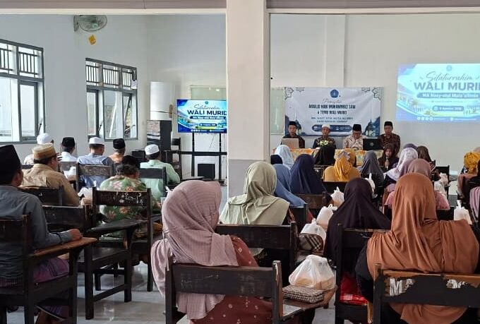 Maulid Nabi di MA Nasy-atul Muta’allimin Jadi Momentum Perkuat Sinergi Madrasah dan Wali Murid